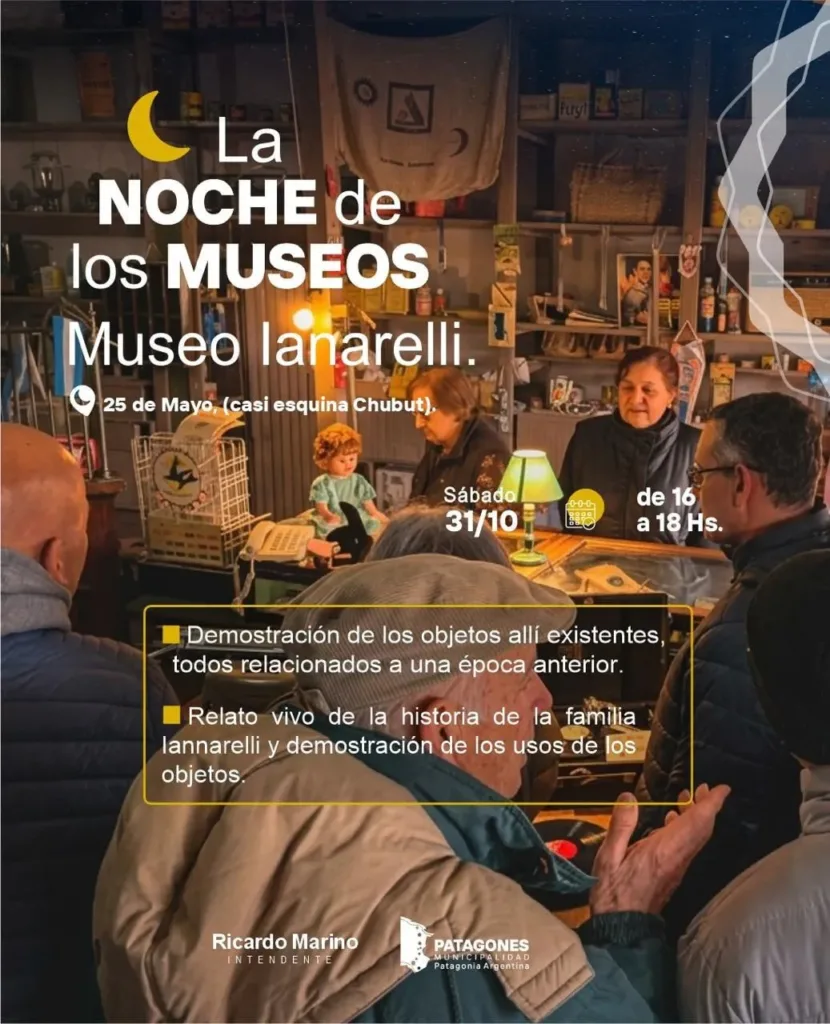 La Noche de los Museos en Stroeder: dos jornadas de historia y cultura