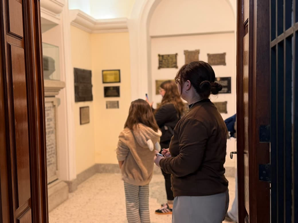 Visitantes en la Noche de los Museos de Carmen de Patagones