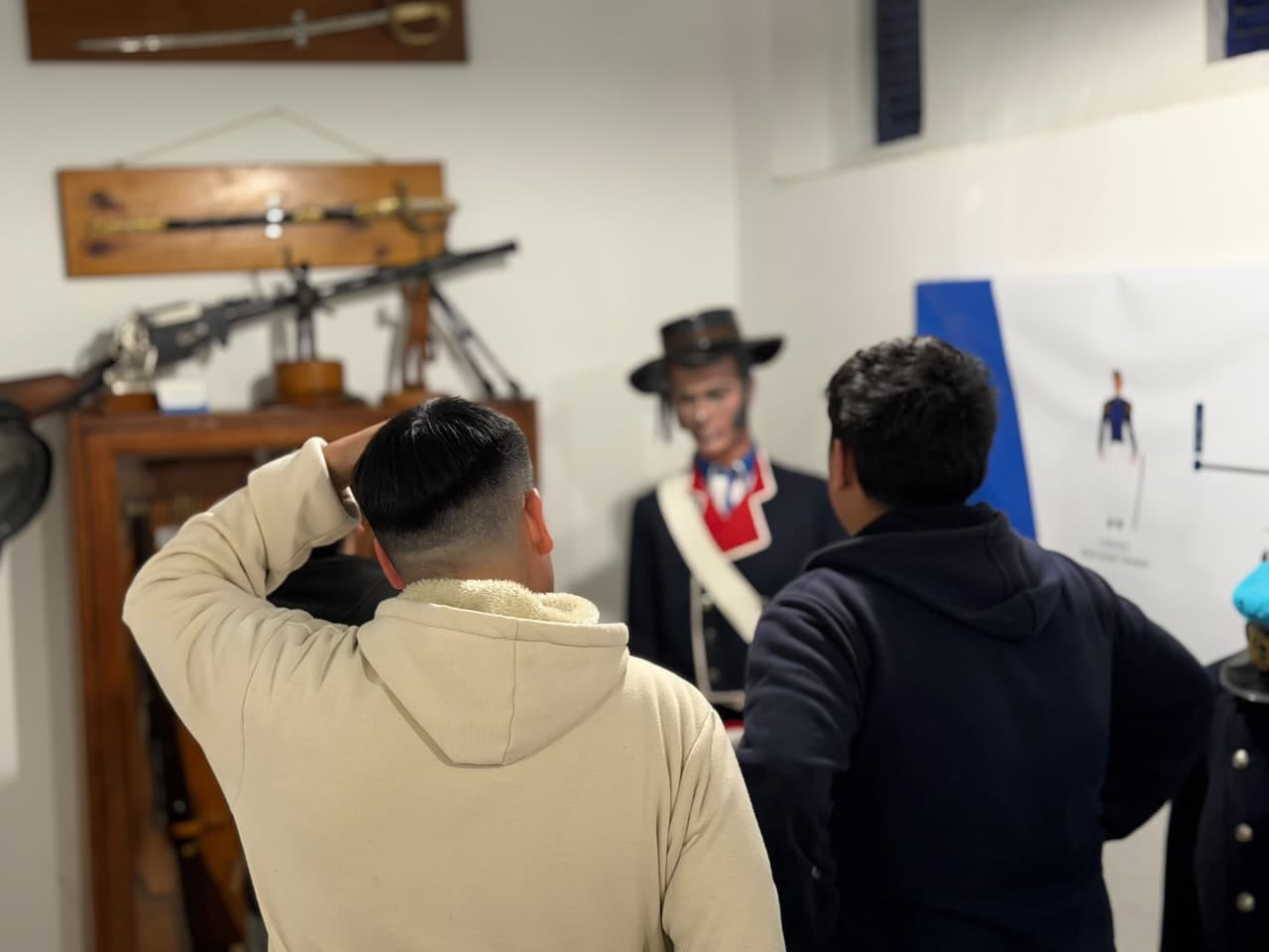 Visitantes en la Noche de los Museos de Carmen de Patagones