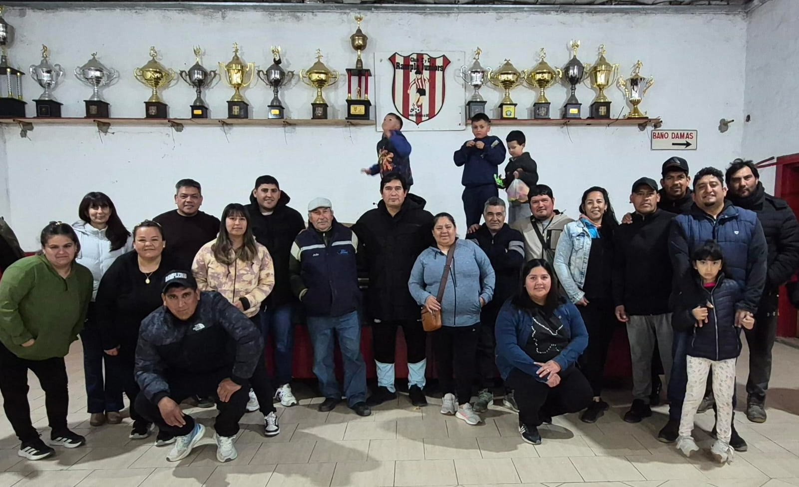 Traspaso de la documentación institucional del Club Rampla Juniors ante la Municipalidad de Patagones